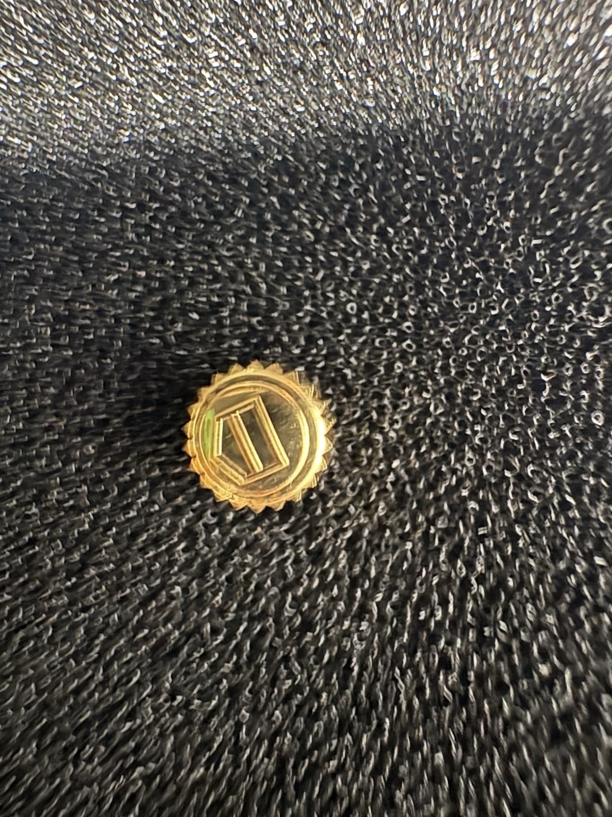 Genuine TAG Heuer 5.1mm Gold Screw Down Watch Crown Authentic Swiss Part 5.12
