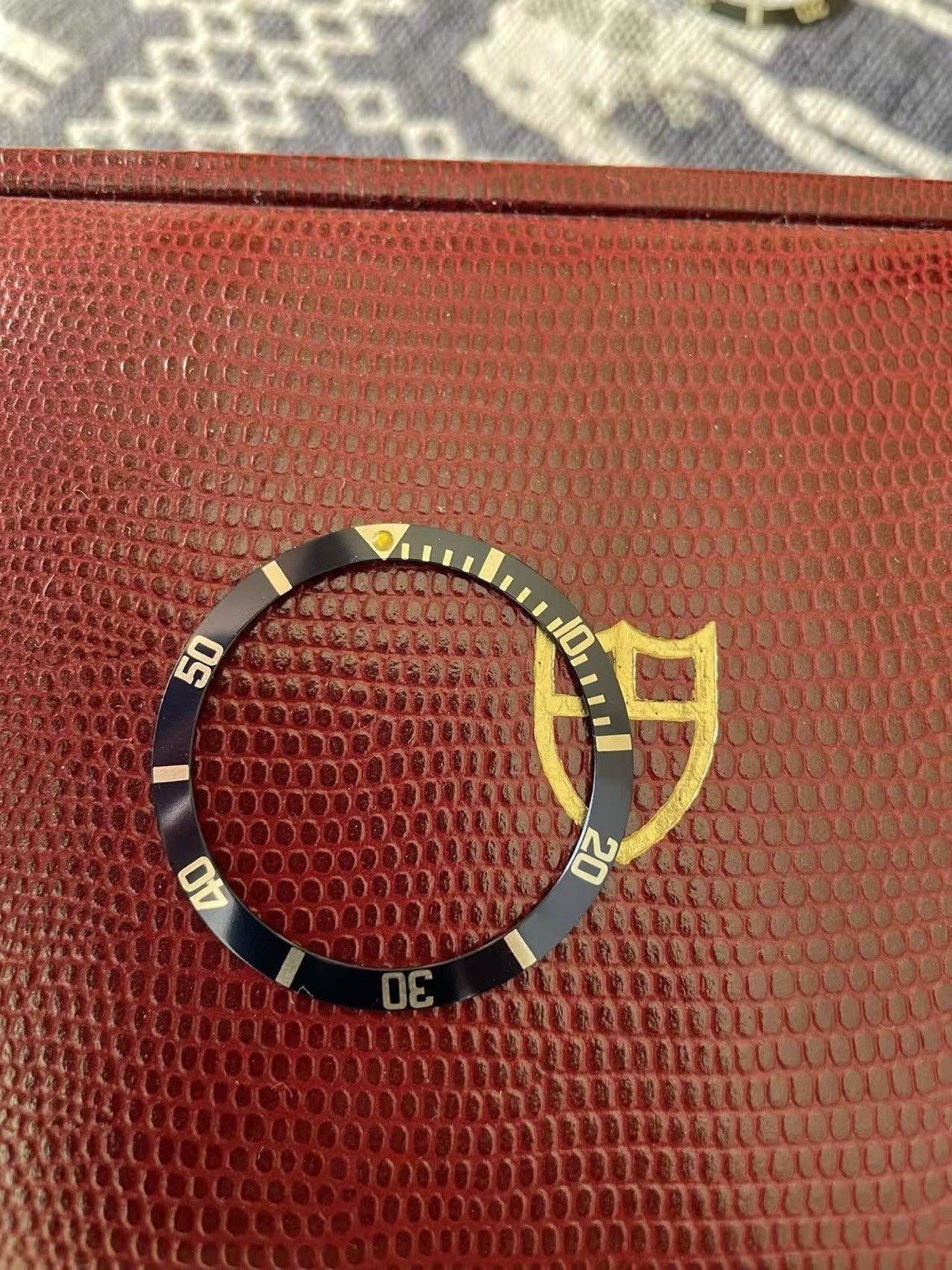 Vintage R T fat front Mk3 bezel,navy blue,fit for 9411 9401 1680 5513 5512