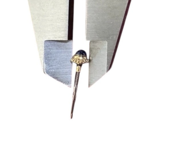 Genuine Cartier Crown – VLC MUST Ref. VA080015GM with Blue Stone (4.2mm)