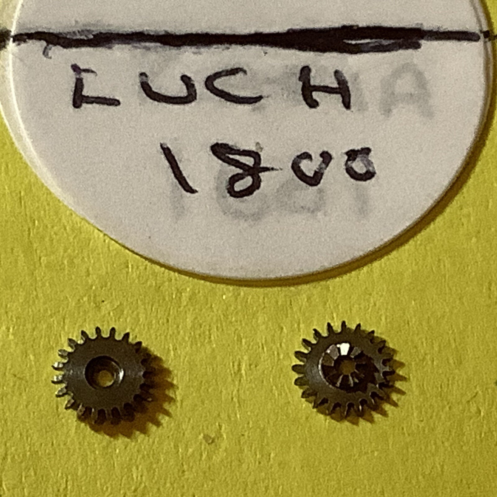 CLASSIC WATCH PARTS. . LUCH 1800 WINDING WHEEL