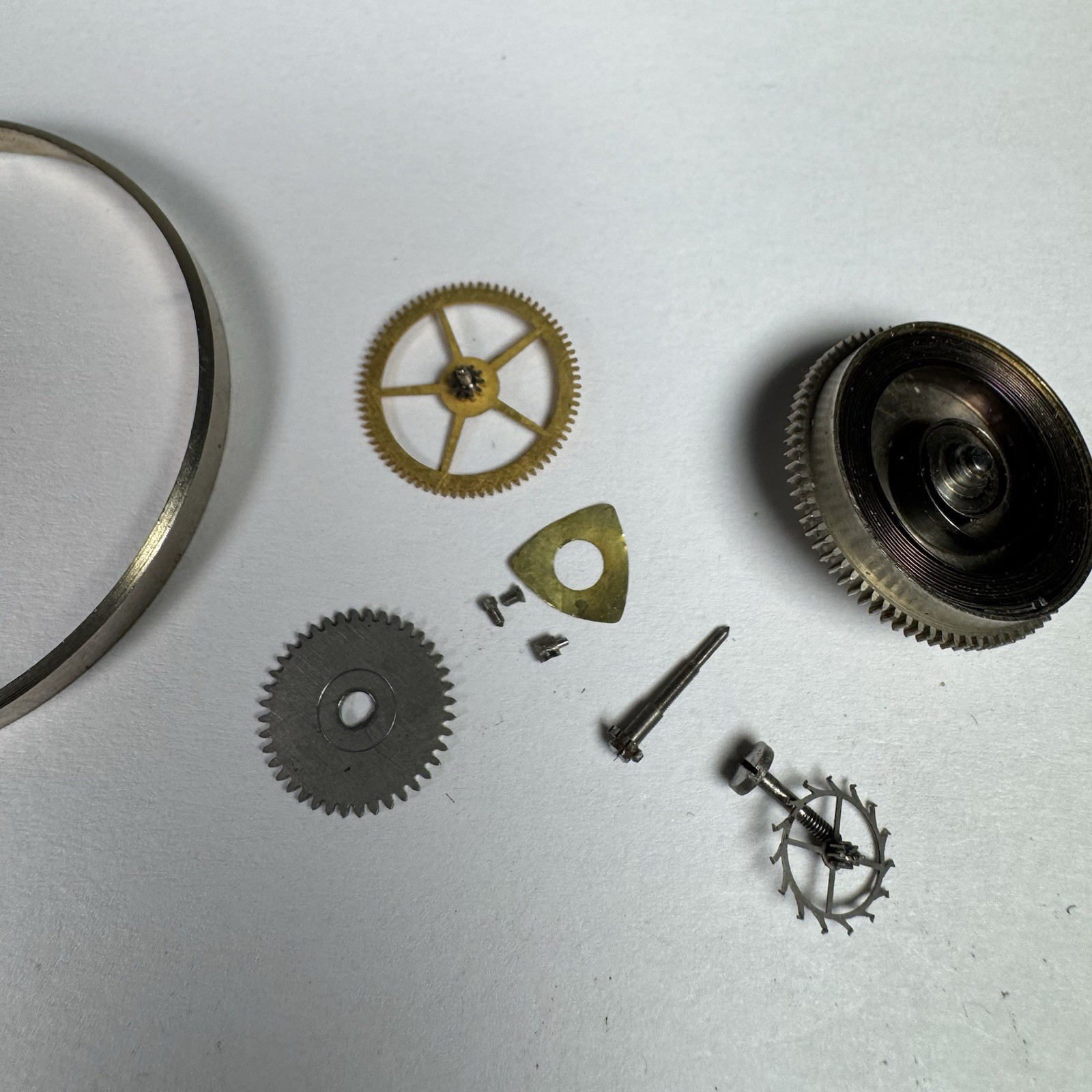 Hamilton Grade 940 18s 21J Pocket Watch Movement For Parts