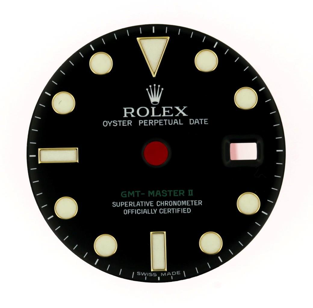 Original Men’s Rolex GMT-MASTER II 40mm 116713 116718 Black Dial #B1