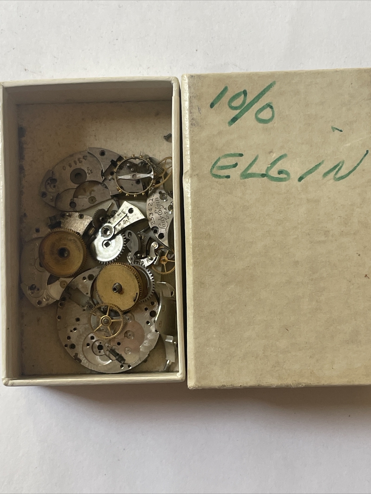 Watch Elgin 973 as 1712 Movement 17 jewels for parts …