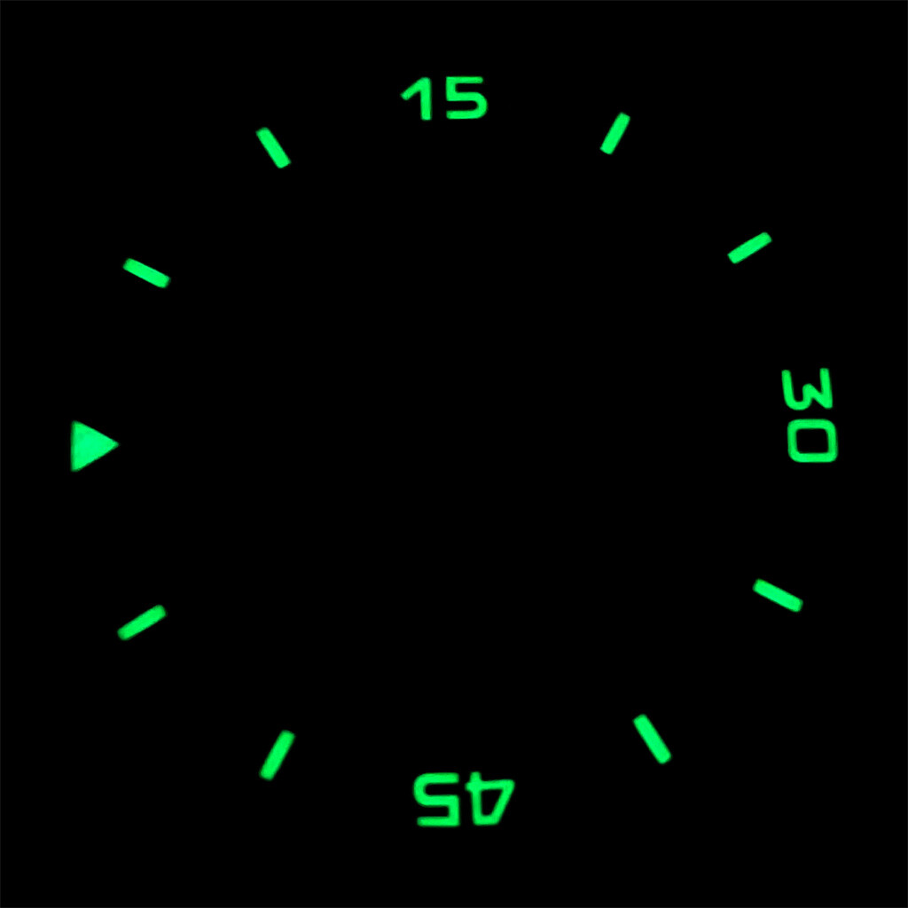 38mm Green Luminous Ceramic bezel Insert For 40mm Watch Case Repair Parts
