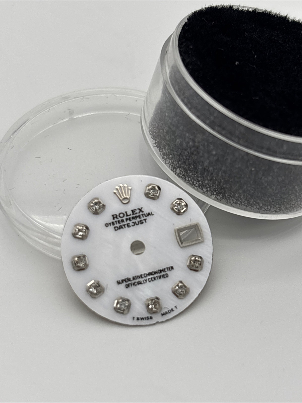 Rolex Lady Datejust White Dial Factory Diamond Markers – 26mm case No Papers