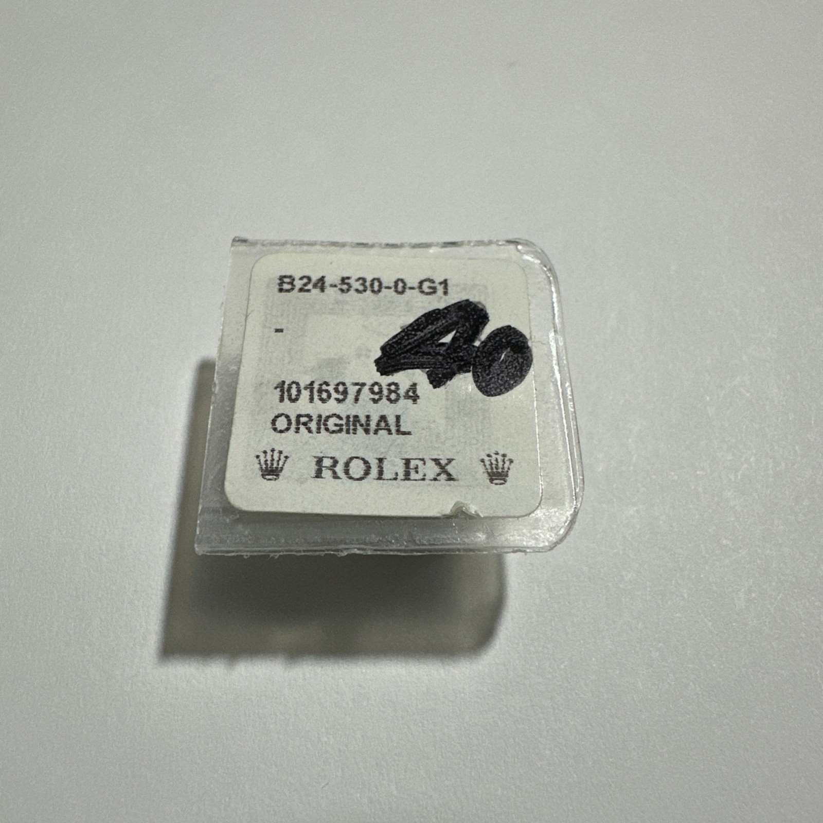 Genuine Rolex Crown Cal 24-530-0 Factory Sealed