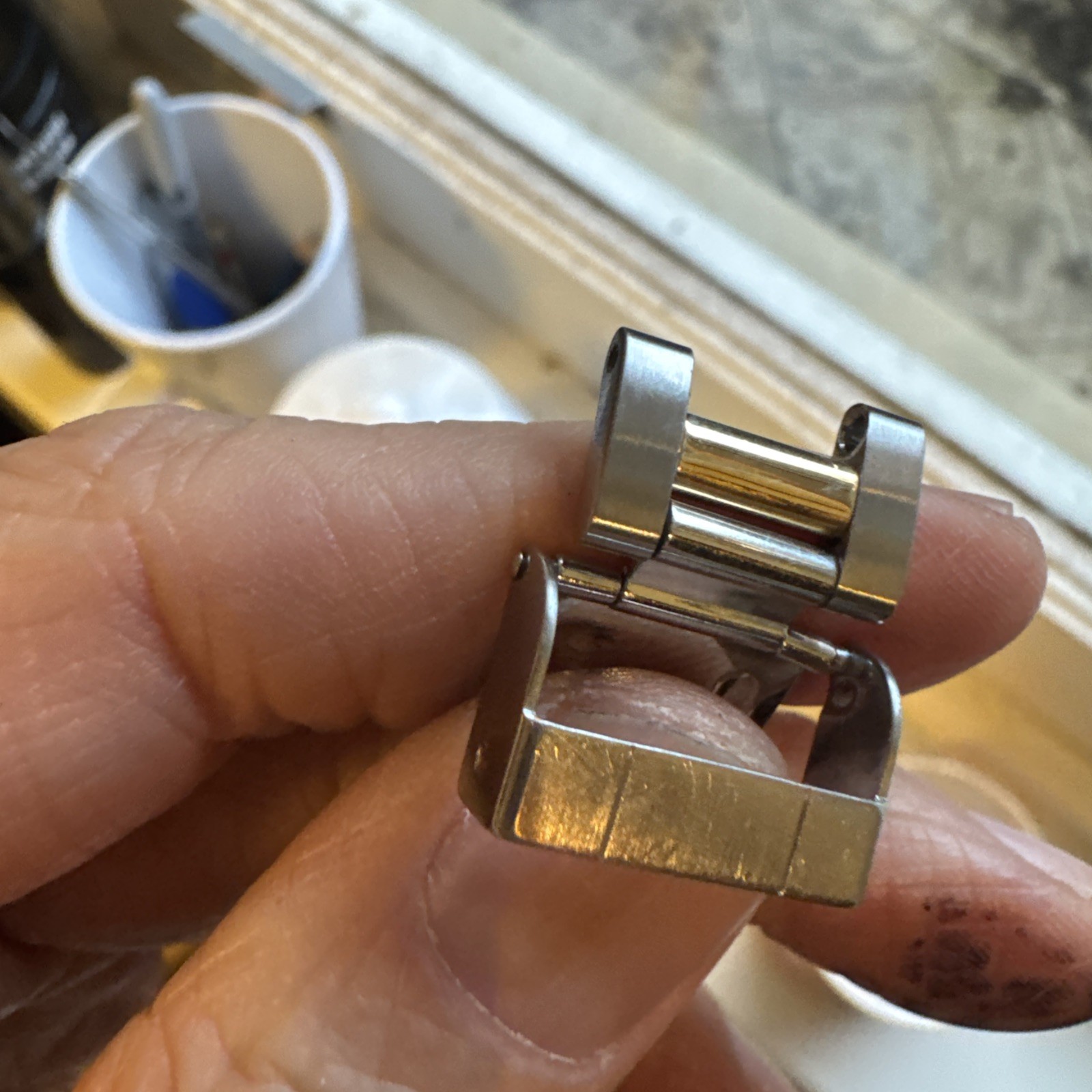 Vintage Rolex 93153-18 16613 16803 Submariner clasp U4 Circa 1988