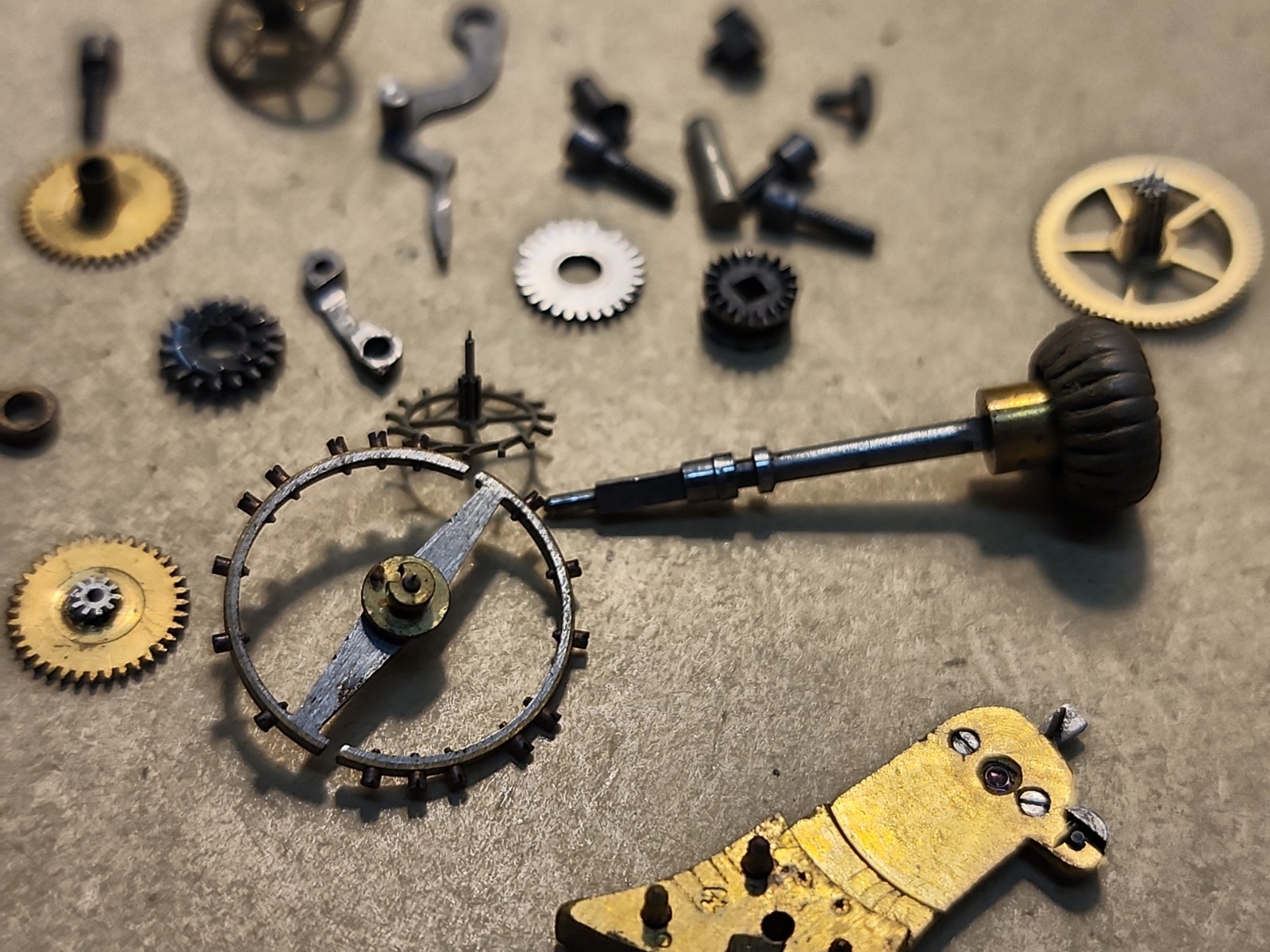 Lot Of Mixed Pocket Watch/Wristwatch Loose Parts