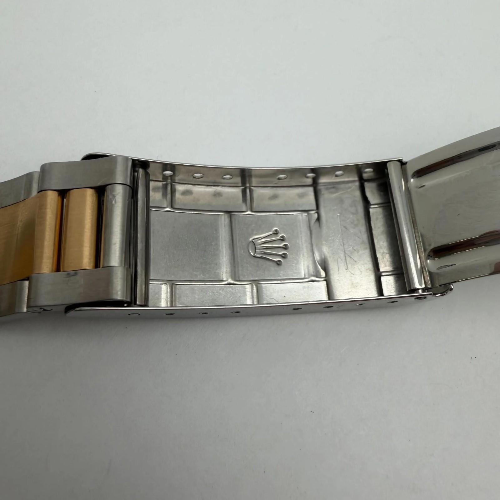 Rolex 93153-18 18k Gold Steel Submariner Bracelet 20-15.5mm for 16803 16613