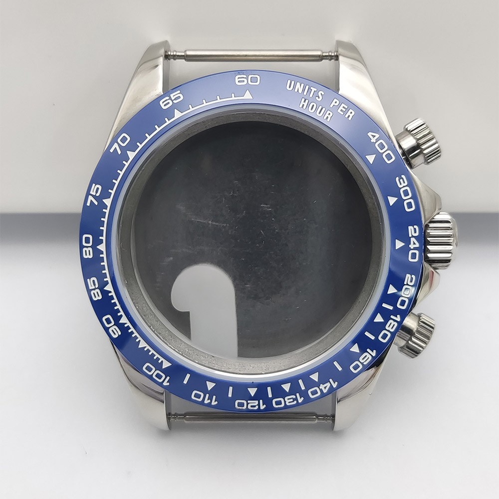 VK63 case 50m waterproof sapphire glass for 29.5-32.5mm dial Watch Tuning Parts