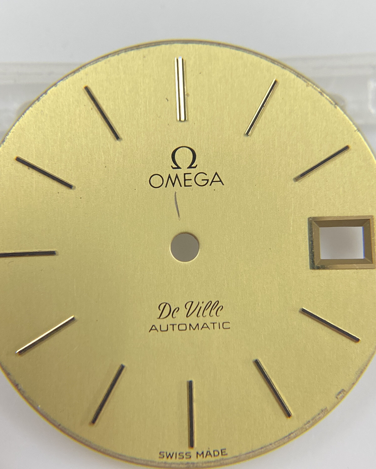 Genuine Omega De Ville Automatic Caliber 1010 Gold 27.5mm Dial