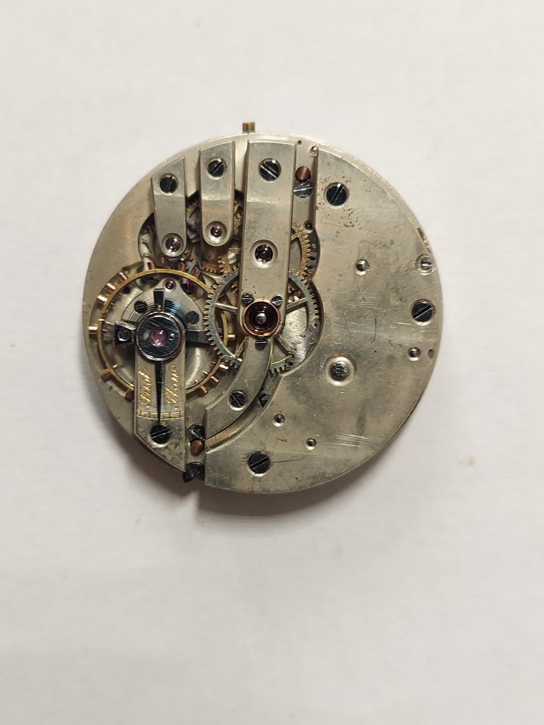 Unbrand Collectible High Grade Art Deco Enamel Dial Full Jewels P.W.MOVEMT Women