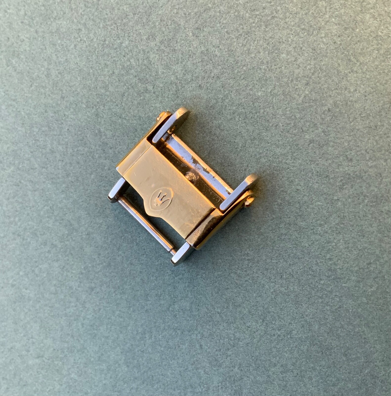 MASERATI Genuine Gold Plated Gold Plated 16mm Deployant Buckle