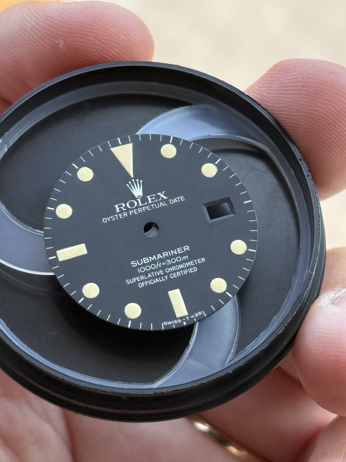 Rolex Submariner 16800 Early Matte Black Dial Transitional Rare