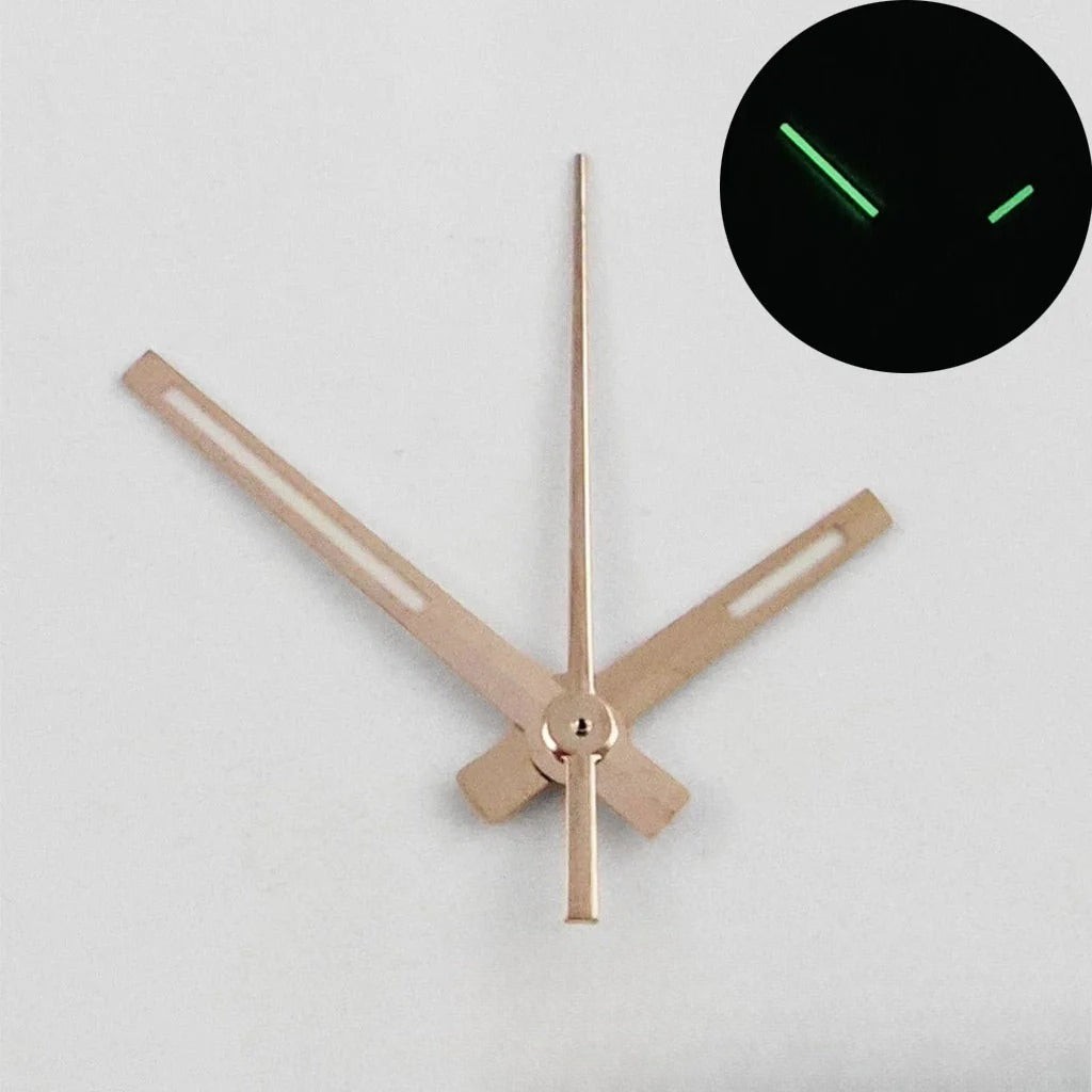 For NH34 NH35 NH36 NH38 NH70 Watches Hands Log NH35 Blue BGW9 Lume And C3 Lume