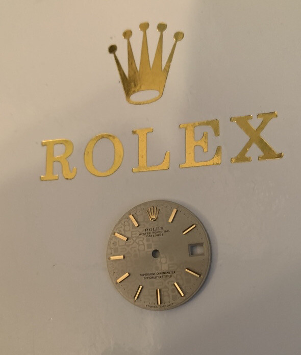 Authentic Rolex Datejust 31mm Gold Jubilee Dial Pie Pan Genuine Mint Condition