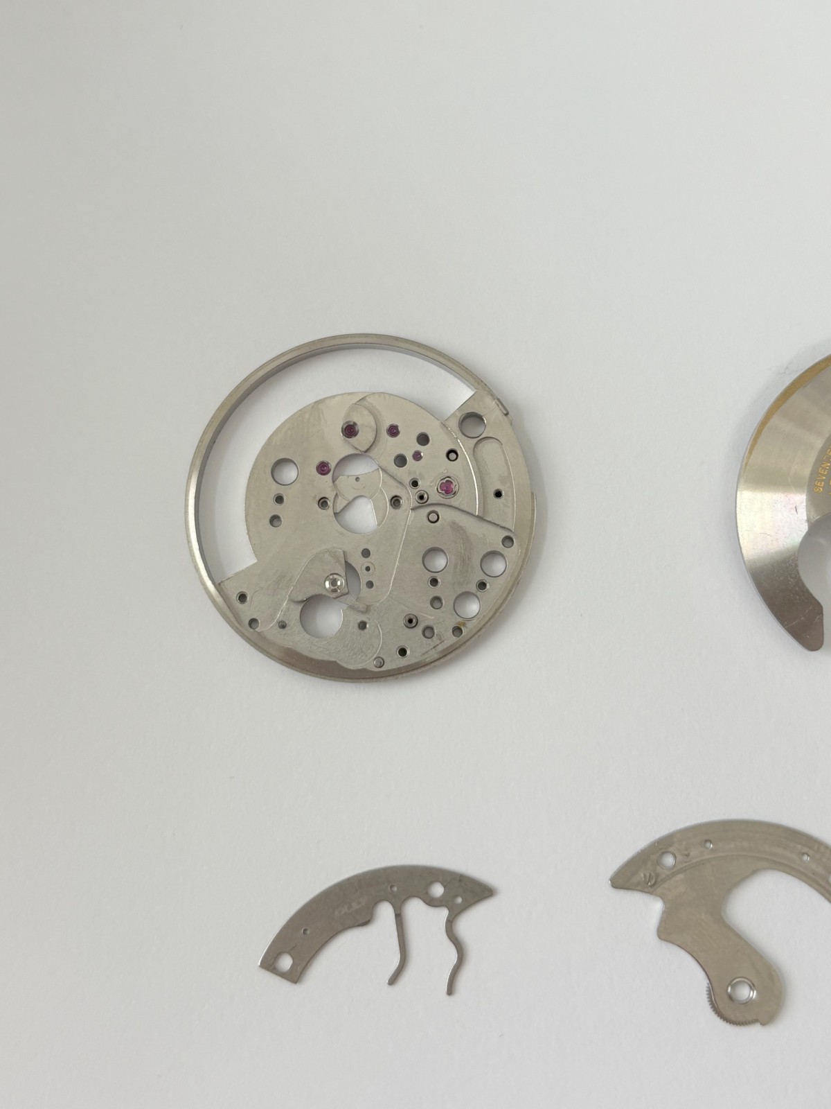 Jaeger LeCoultre Cal 497 Part Movement Balance Wheel Spring Bridge Watch