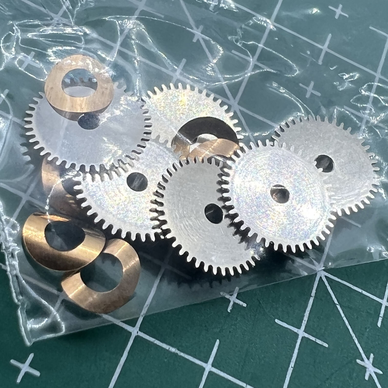 Wholesale Hour Wheel+Train Bridge Fit for Seagull ST3600 ETA6497 Movement