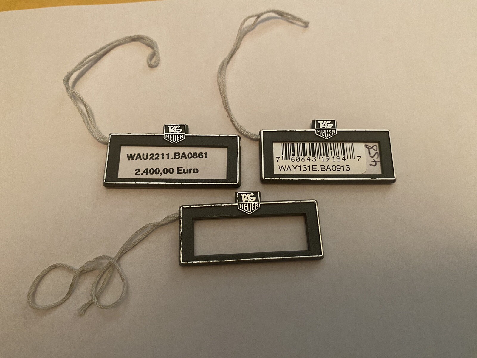 3 Tag Heuer Hang Tag