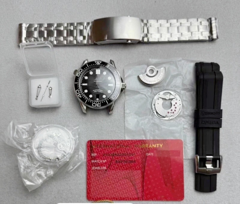 DIY 42mm Stainless steel watch kit For 2824 movement (After-sales accessory)