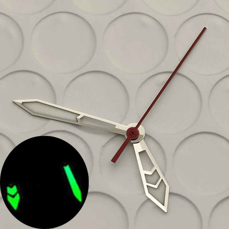 Green Luminous Hand Fit 4R35 4R36 NH35 NH36 7S26s SKX007 SKX009 SRPD Watch Hand