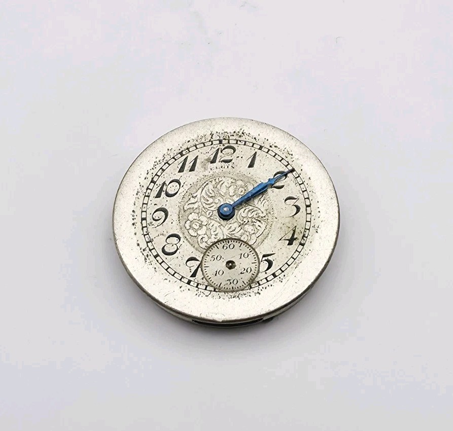 1927 Elgin Model 1 Grade 430 7J 6/0s Mechanical Watch Movement For Repair