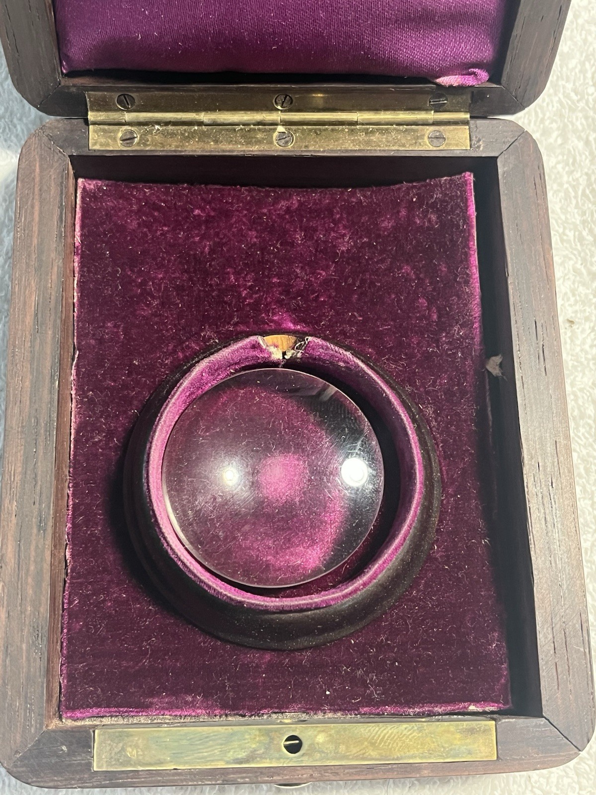 Antique Lucien Sandoz Le Locle Watchmaker’s Loupe w/ Original Case #54998