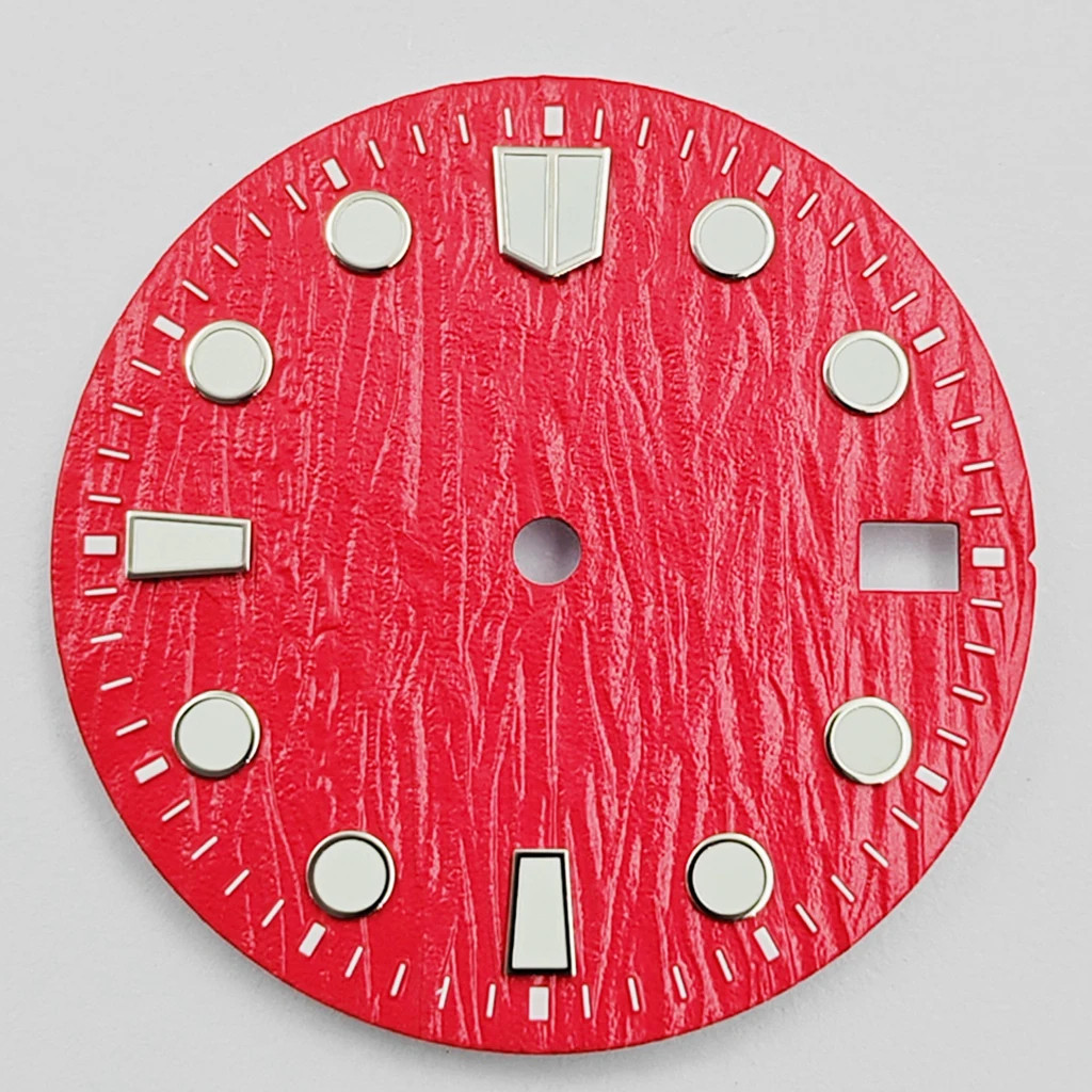 28.5Mm Watch Dial for NH34 NH35 NH35A with Date Window Luminous Watch Faces Fit