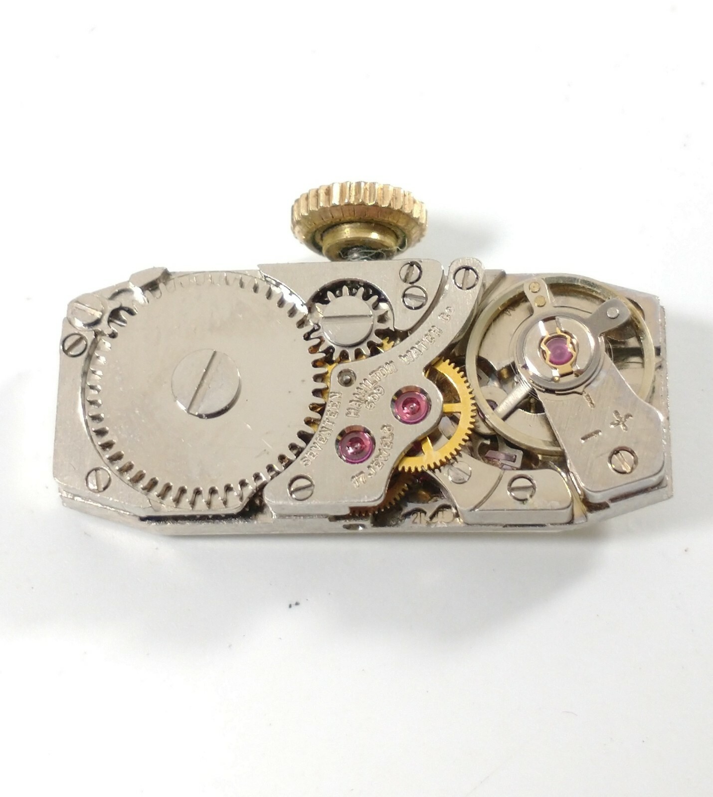 Hamilton 609 17J Watch Movement Repairs Parts – Good Balance