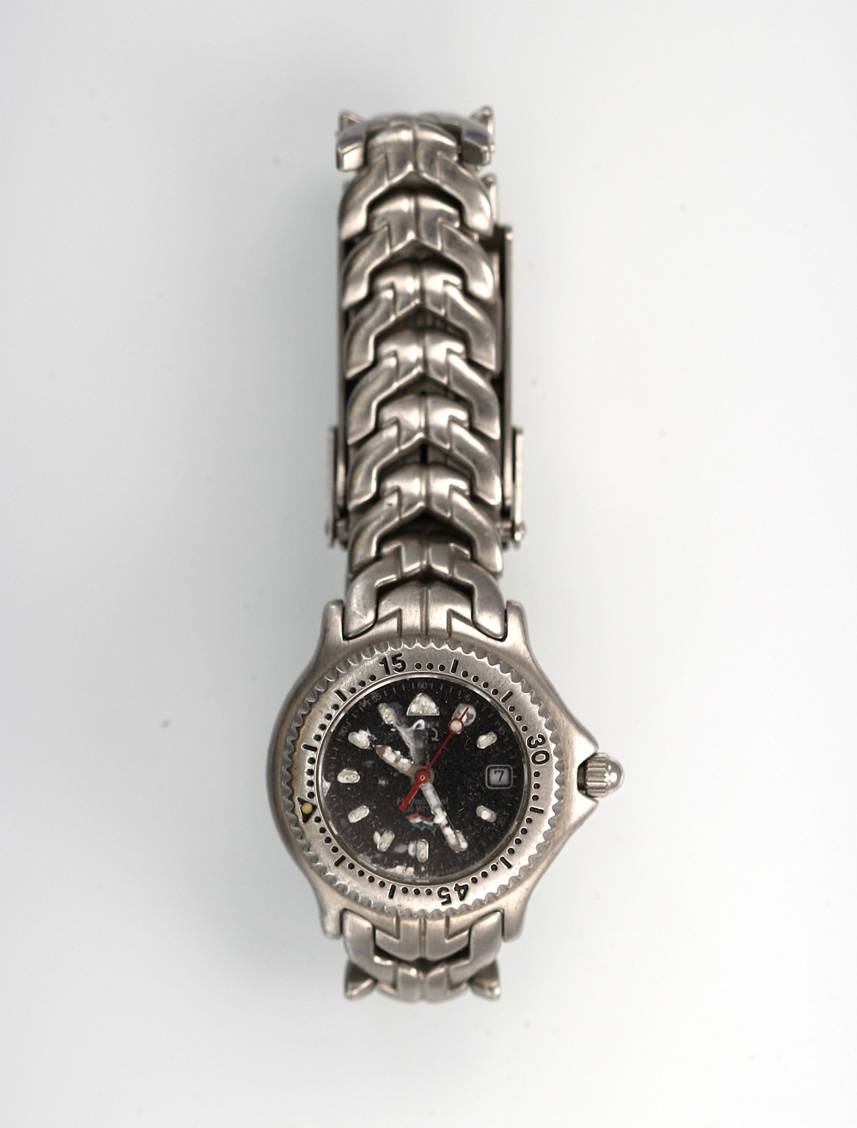 ESQ Watch Women Silver Stainless St 200m BatteryDate Quartz NON-WORKING