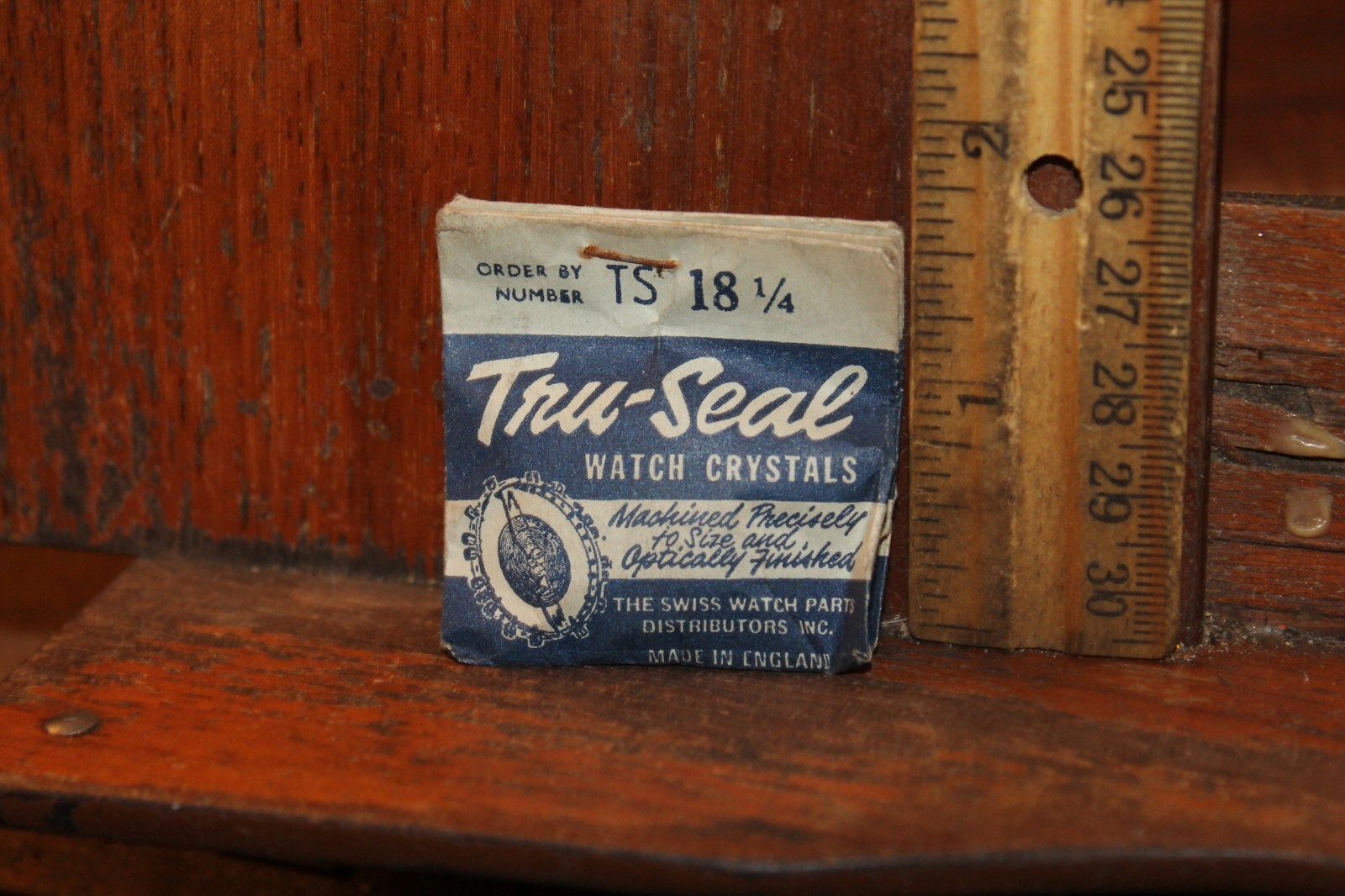 One NOS VINTAGE Tru-Seal Watch Crystal TS 18-1/4