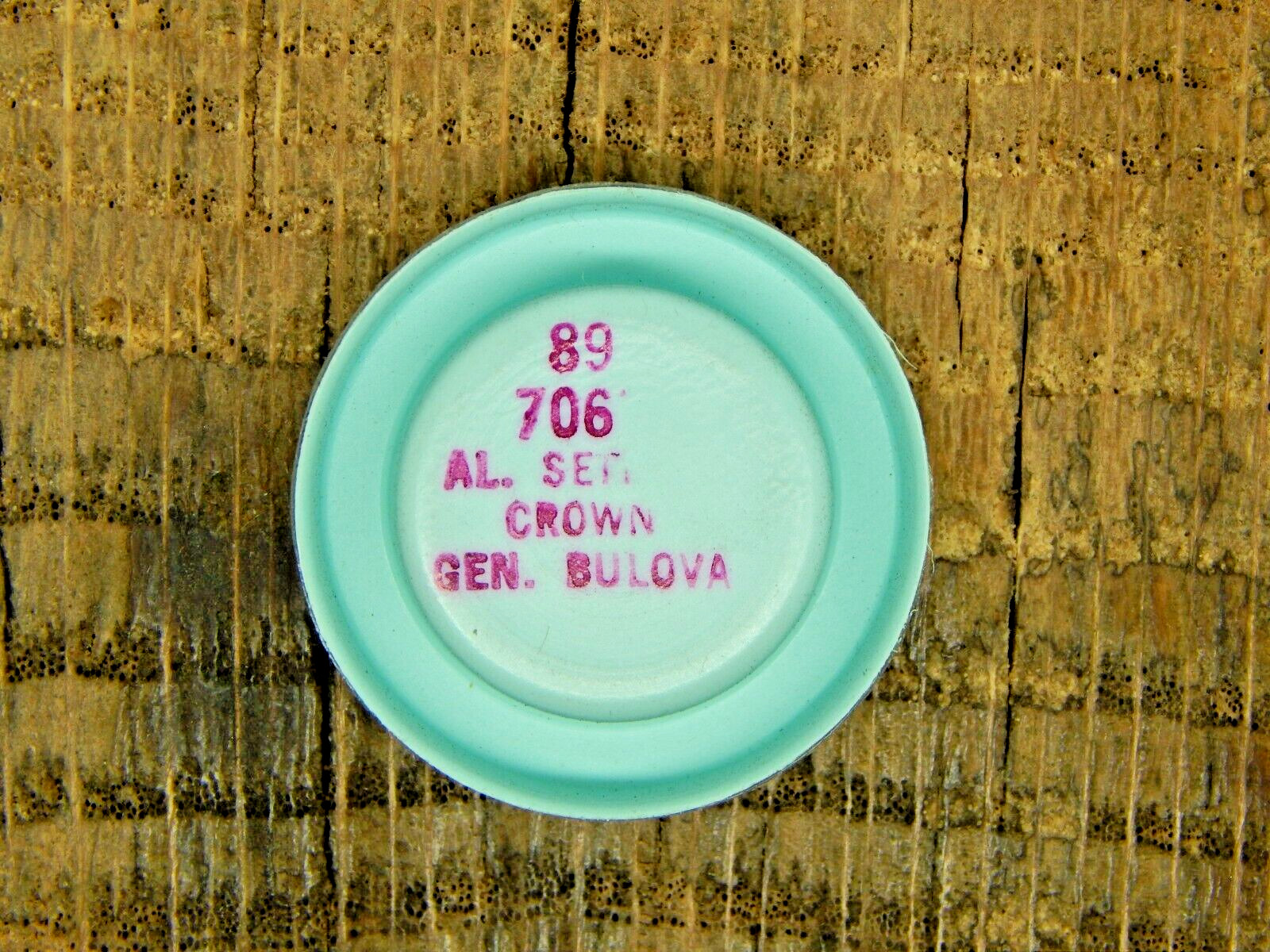 Genuine Bulova 89 Alarm Setting Crown 706 Quan. 1 Watch Part NEW OLD STOCK