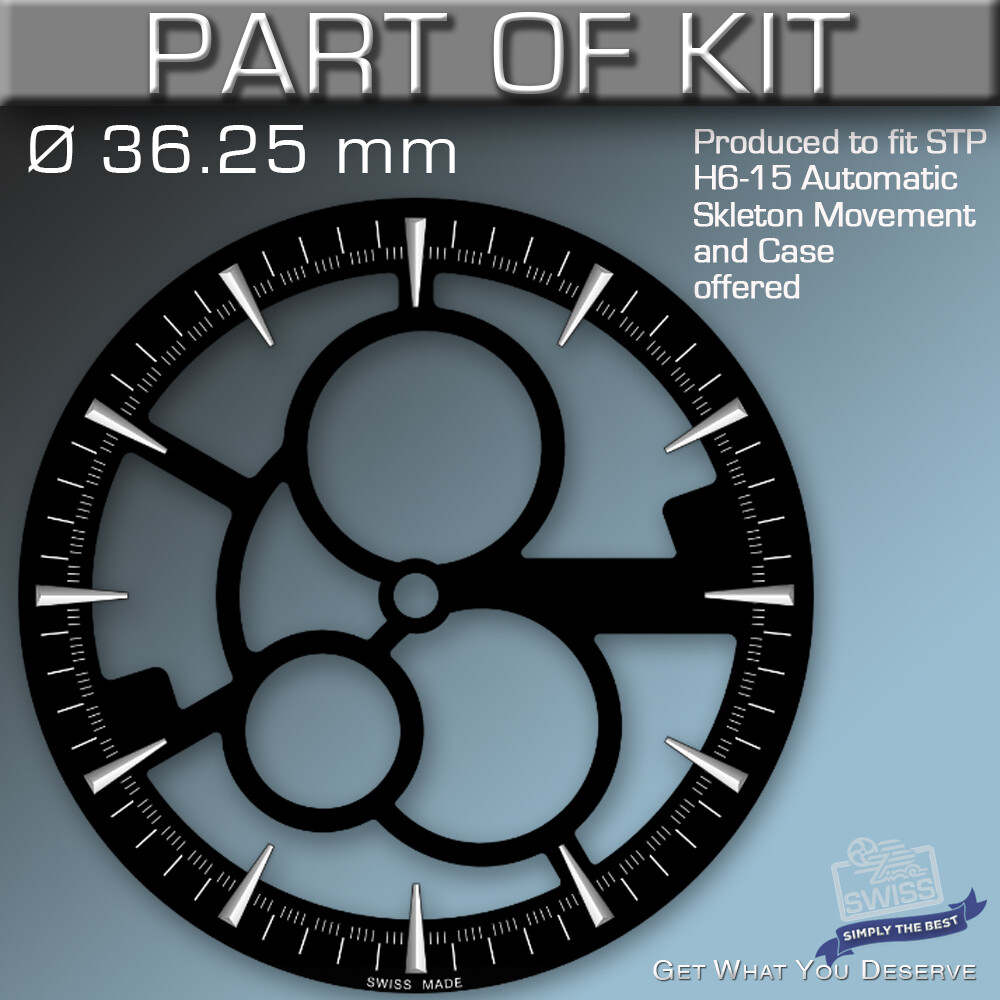 DO IT YOURSELF KIT: SCALA 40 MM Ø, 50M , CASE-SKEL-DIAl-HANDS-BL-MOV. STP 6-15