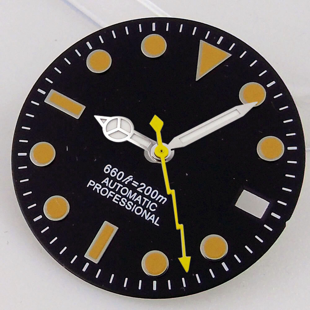 28.5mm Watch Dial Face Hand Set Fit NH35 NH36 NH35A NH36 Automatic Movement Date