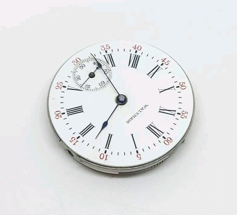 1904 Waltham Model 1891 Grade Seaside 7J 0s Pocket Watch Movement For Repair