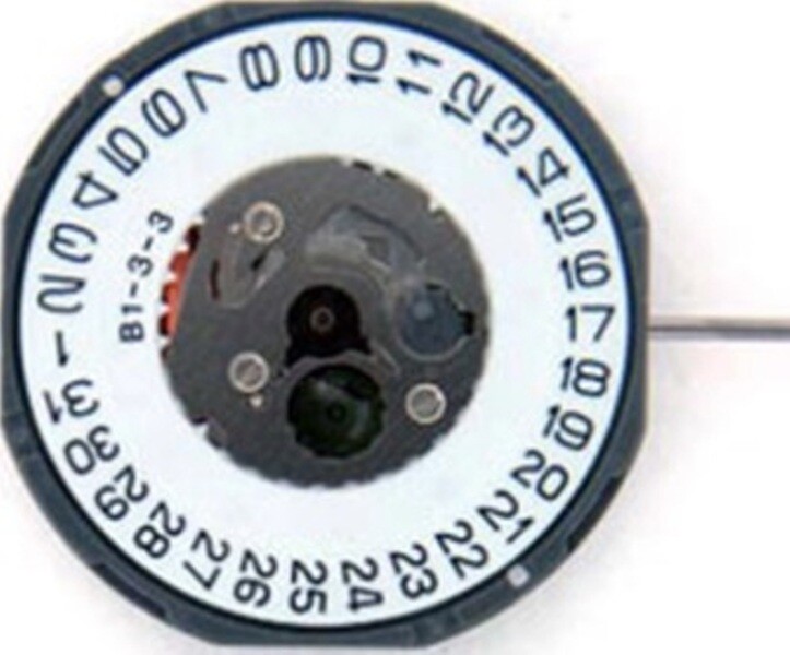 Miyota/Citizen 3 Hand Quartz Watch Movement 1M12 Date 3:00 Overall Height 4.2mm