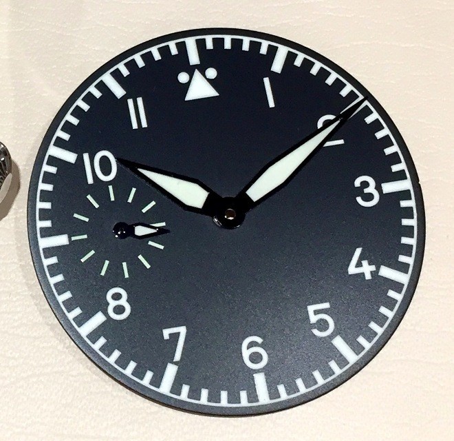 42 mm watch case set for dial hands Hamilton 917 921 923 with sapphire crystal