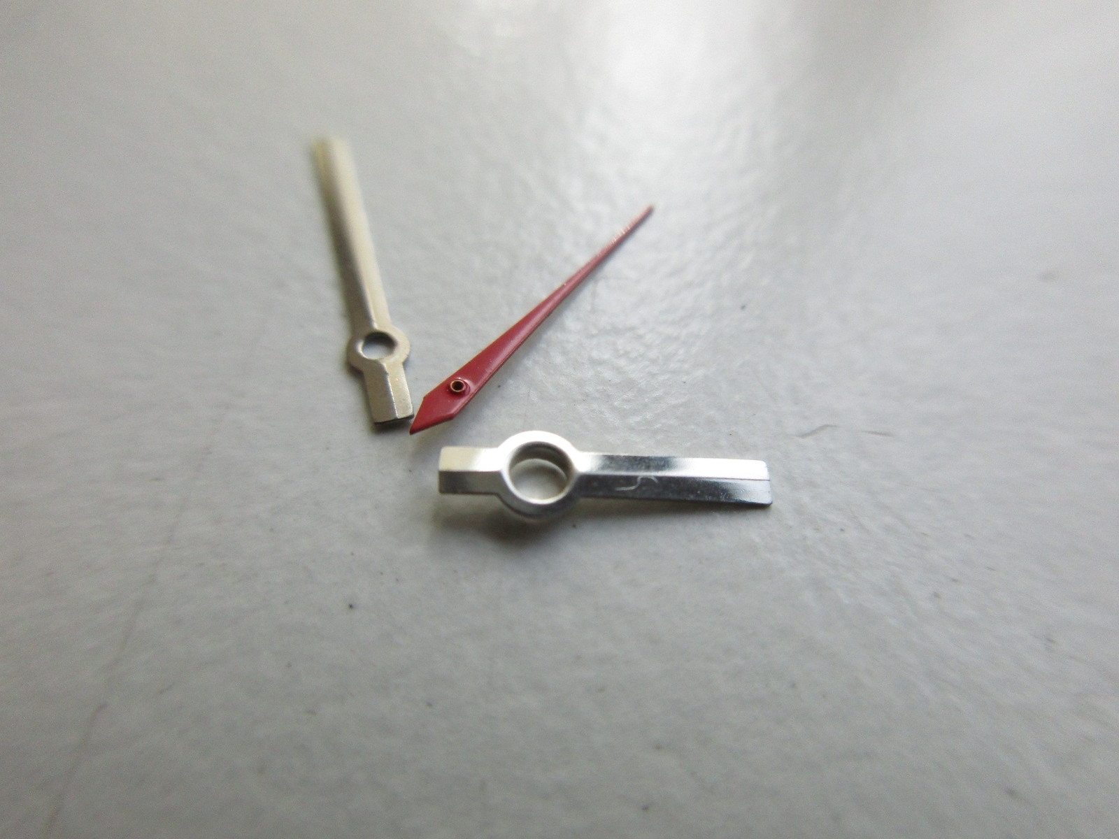 Set of 3 steel watch hands AS cal. 2063 size 150/90/21