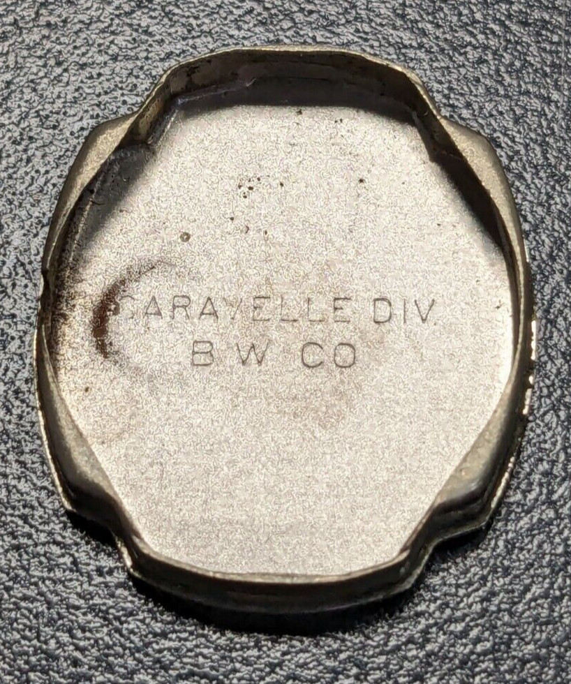 Vintage Caravelle by Bulova Ladies M5 Watch Stainless Steel Case Back