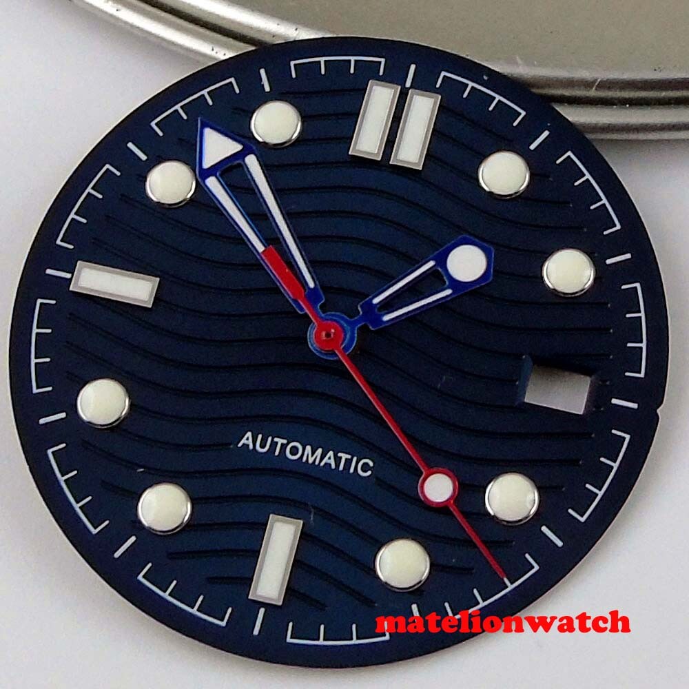 31mm Sterile Watch Dial Hands Fit NH35A ETA2824 PT5000 Miyota8215 821A DG2813