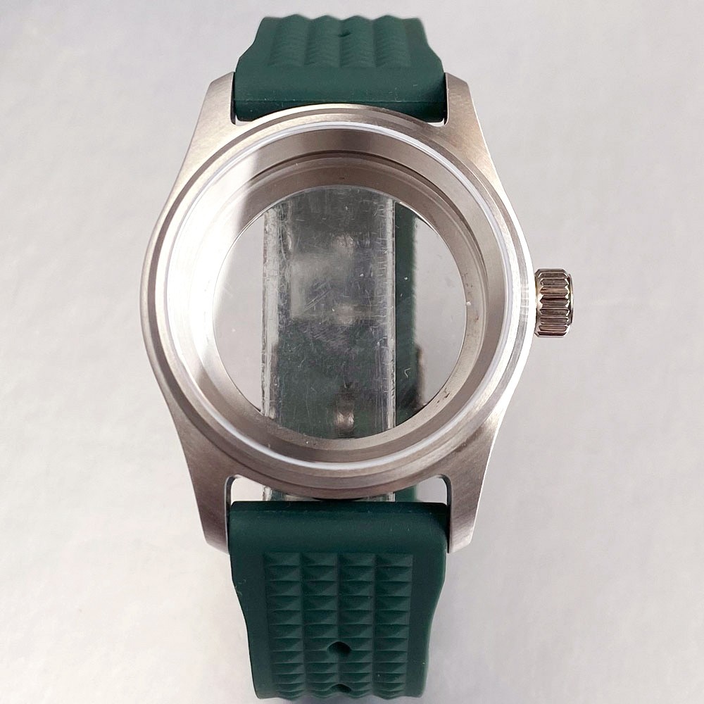 20ATM 36mm /39mm Pilot Diver Watch Case Sapphire Glass For NH35 PT5000 Miyota