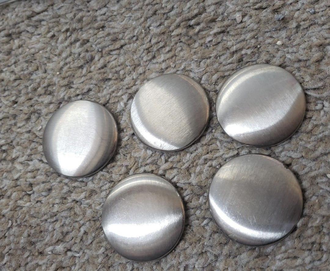 RARE Vintage LOT of 5 40’s 50’s Master Sutton Ladies Men’s Watch Case Back Steel