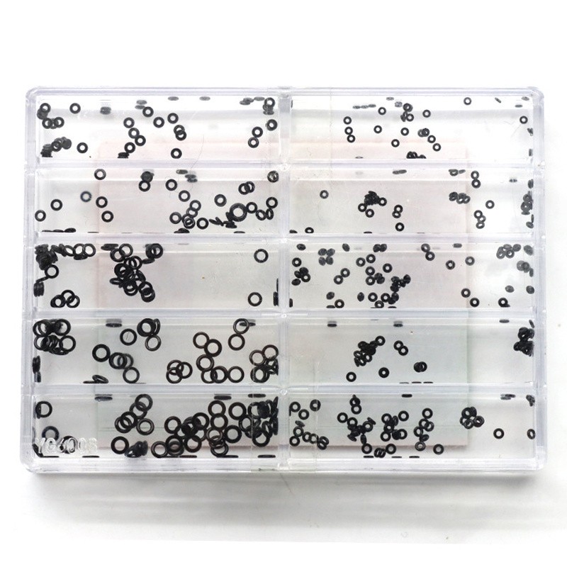 Box Mixed O-ring Gasket Watch Crown Waterproof Rubber Gasket Repair Kits