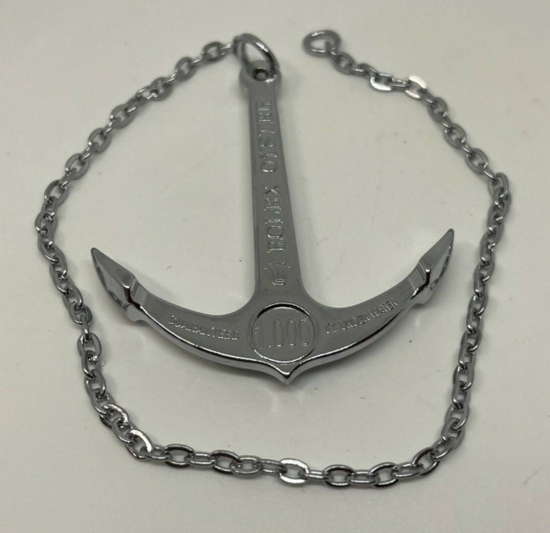 ROLEX OYSTER SUBMARINER Anchor With Chain 300 Metres