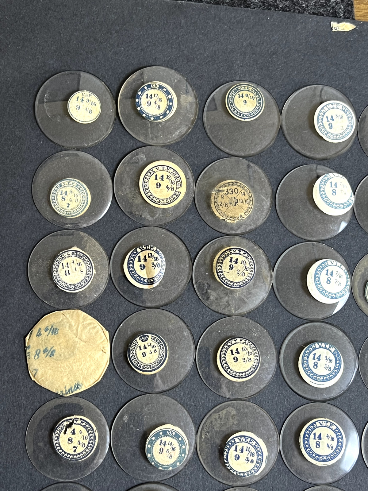 LOT OF 50 GLASS POCKET WATCH CRYSTALS SIZE 14 REPLACEMENT PARTS