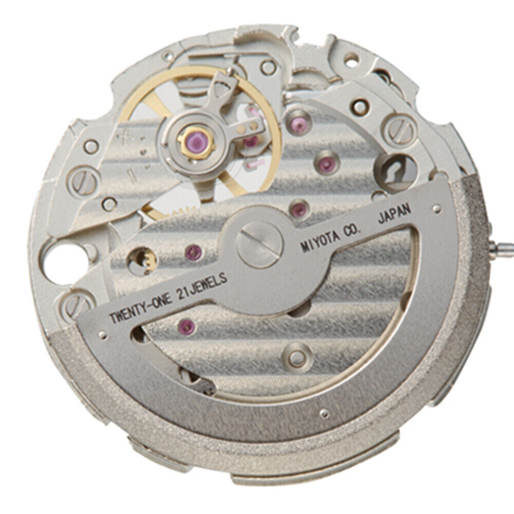 Miyota / Citizen 82S0 Silver Plated Japan Automatic Mechanical Movement