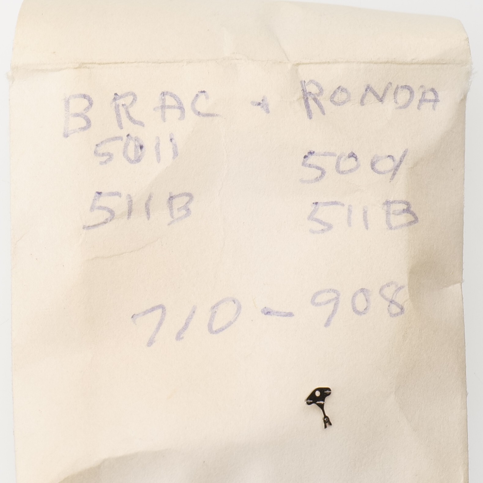 RONDA BRAC 5011 Pallet Fork 710/908 Watch Part Watchmaker New Old Stock (PFC)