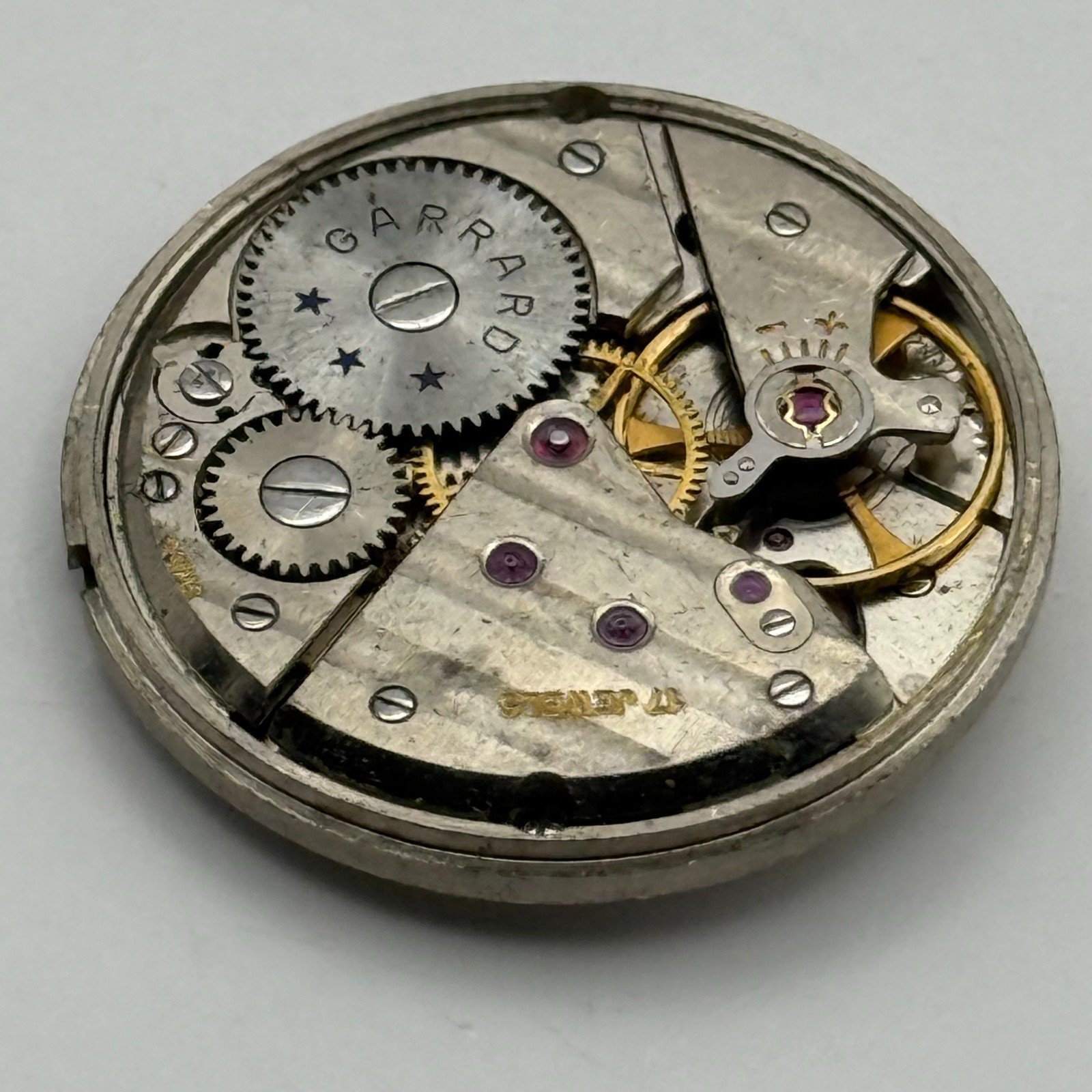 ETA 1120 Watch Movement Garrard Swiss 17 Jewels Sub Seconds Parts Repair 29.1mm