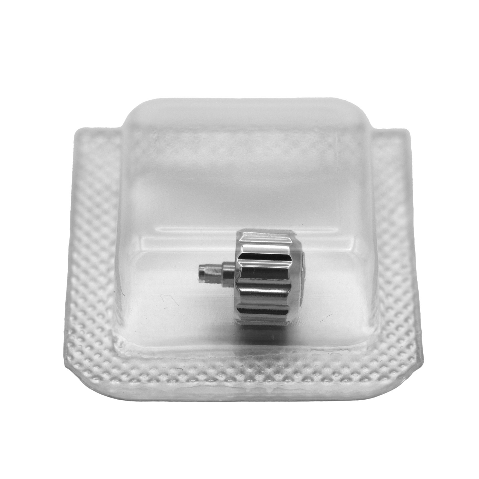6.5 mm Stainless Steel Screw Down Watch Crown For Tag Heuer Aquaracer CAP2110