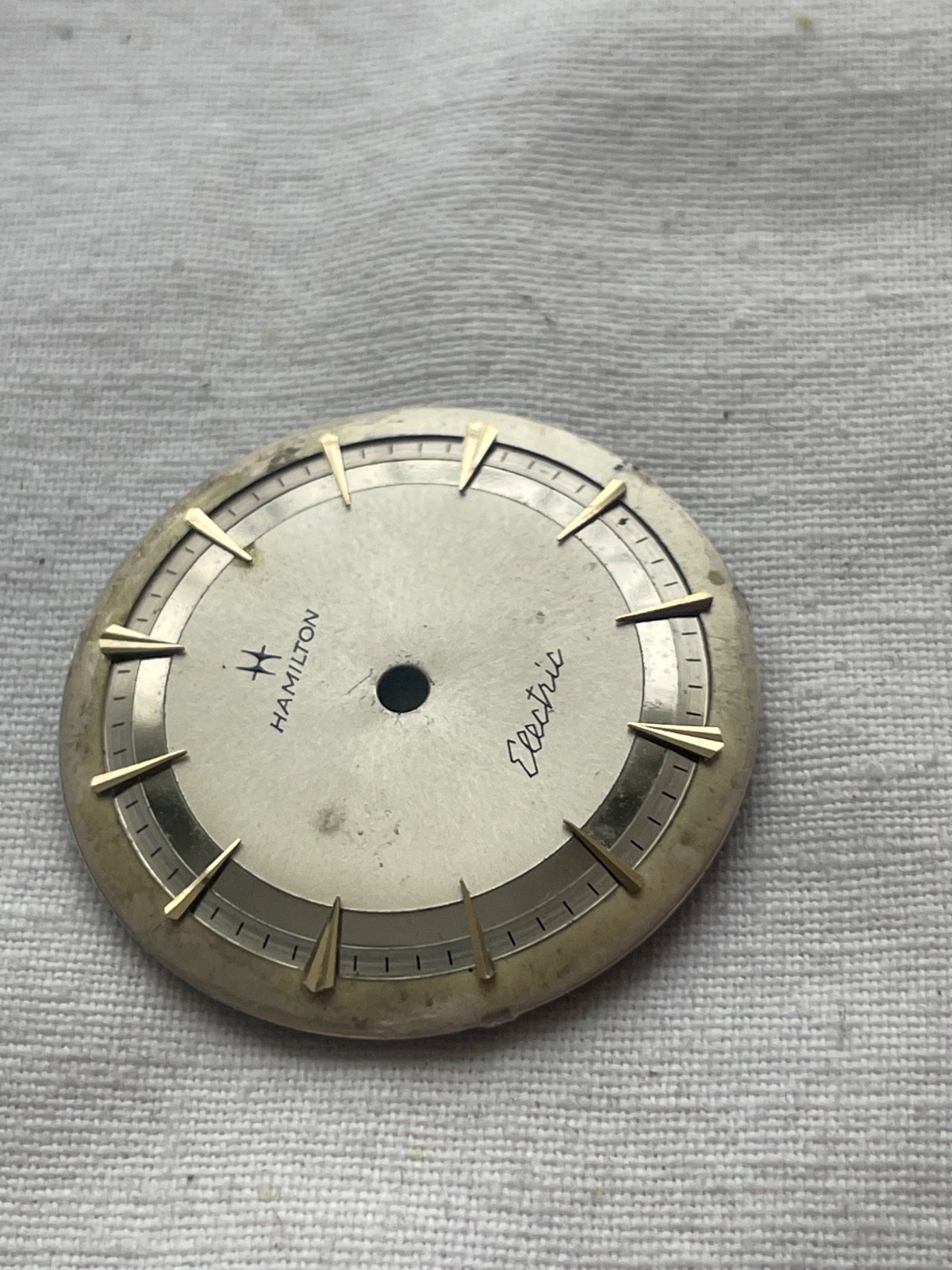 Hamilton electric – original dial